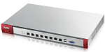 USG1100-RU0102F Межсетевой экран Zyxel USG1100 с набором подписок на 1 год (AS,AV,CF,IDP), Rack, 8 конфигурируемых (LAN/WAN) портов GE, Device HA Pro, 2xUSB3.0, AP Co