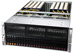 AS -4125GS-TNRT Supermicro GPU A+ 4U Server 4125GS-TNRT noCPU(2)9004 EPYC/TDP 400W/no DIMM(24) only DDR5/SATARAID HDD(2)SFF NVMe(4)SFF/2x10Gbe/support up to 8 double/