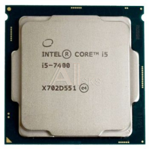 431433 Процессор Intel Core i5 7400 Soc-1151 (3GHz/Intel HD Graphics 630) Box