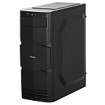 MT200D#AA IRBIS Home 200 MT , Core I3-8100, 8Gb, SSD 120Gb, HDD 1Tb, PSU 450W, Win 10 Home, black, 1 year
