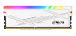 DHI-DDR-C600URW32G36D Dahua C600 DIMM 32GB (2x16GB) DDR4-3600 (PC4-28800) CL18, 1.35V RGB Heatsink, White