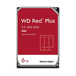 1000700211 Жесткий диск/ HDD WD SATA3 6TB Red plus 5640rpm 128Mb 1 year warranty (replacement WD60EFZX)