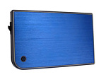 865271 Внешний корпус для HDD/SSD AgeStar 3UB2A14 SATA II пластик/алюминий синий 2.5"