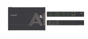 Преобразователь Kramer Electronics [FC-28] RS-232 (RS-485) + ИК + Реле Ethernet; 2 порта RS-232, 4 ИК, 2 Реле, web-интерфейс