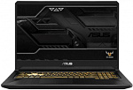 1166514 Ноутбук Asus TUF Gaming FX705GM-EV203T Core i5 8300H/16Gb/1Tb/SSD256Gb/nVidia GeForce GTX 1060 6Gb/17.3"/IPS/FHD (1920x1080)/Windows 10/dk.grey/WiFi/B