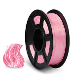 npr_D4866 Филамент NVPRINT Silk PLA+ Pink для 3D печати диаметр 1.75мм длина 330 метров масса 1 кг