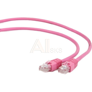 1829989 Патч-корд UTP Cablexpert PP12-5M/RO кат.5e, 5м, литой, многожильный (розовый)