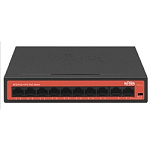 WI-PS210H, Коммутатор неуправляемый PoE 65Вт, порты 8 PoE FE + 2FE, режим 250м + VLAN, Watchdog