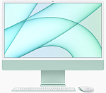 MGPJ3RU/A Apple 24-inch iMac (2021): Retina 4.5K, Apple M1 chip with 8-core CPU & 8core GPU, 8GB, 512GB SSD, 2xTbt/USB 4, 2xUSB-3, 1Gb Ethernet, Kbd w.Touch ID,