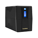 285479 ИБП ExeGate Power Smart ULB-850.LCD.AVR.2SH <850VA/480W, LCD, AVR, 2*Schuko, Black>