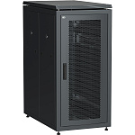1000526920 ITK Шкаф сетевой 19" LINEA N 18U 600х1000 мм перфорированные двери черный