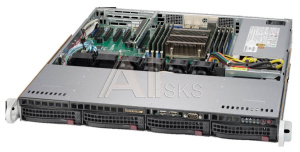 381007 Сервер SUPERMICRO Платформа SYS-5018R-M 3.5" SATA C612 1G 2P 1x350W
