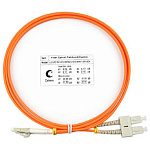 11053351 Cabeus FOP-62-LC-SC-1,5m Шнур оптический duplex LC-SC 62,5/125 mm 1,5м LSZH