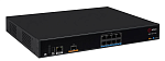 QSR-1920-12-AC QTECH Мультисервисный маршрутизатор, 1 порт 1000Base-X (SFP) WAN, 8 портов 10/100/1000Base-T LAN, 2 слота для модулей расширения MX9, встроенный БП