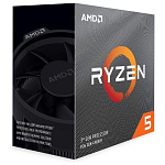 1744159 CPU AMD Ryzen 5 3600 BOX (100-100000031BOX) {3.6GHz up to 4.2GHz/6x512Kb+32Mb, 6C/12T, Matisse, 7nm, 65W, unlocked, AM4}