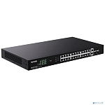 TENDA TEG1128P-24-410W Коммутатор в стойку 26GE+2SFP Ethernet Switch With 24-Port PoE (PoE бюджет 370W) TENDA TEG1128P-24-410W Коммутатор в стойку 26GE+2SFP Ethernet Switch With 24-Port PoE (PoE бюджет 370W)