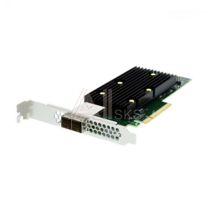 11059700 HBA-адаптер Broadcom SAS 9400-8e SGL (05-50013-01) PCIe 3.1 x8 LP, Tri-Mode SAS/SATA/NVMe 12G HBA, 8port(2*ext SFF8644), 3408 IOC Заказ от $ 1000