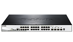 D-Link DGS-1510-52XMP/A1A, 48-Port Gigabit Stackable Smart Managed PoE Switch with 4 10GbE SFP+ ports, 370W PoE Budget