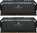 1000691542 Память оперативная/ Corsair DDR5, 5600MHz 32GB 2x16GB DIMM, Unbuffered, 36-36-36-76, Std PMIC, XMP 3.0, DOMINATOR PLATINUM RGB DDR5 Black