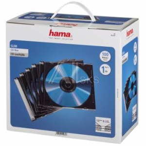 403500 Коробка Hama на 100CD/DVD H-51270 прозрачный (упак.:100шт)