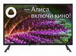 1876146 Телевизор LED Digma 32" DM-LED32SBB31 Яндекс.ТВ черный HD 60Hz DVB-T DVB-T2 DVB-C DVB-S DVB-S2 USB WiFi Smart TV