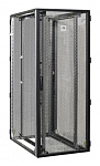 1480309 Шкаф серверный ITK ZPAS (ZP05-42U-0810-PP) напольный 42U 800x1000мм пер.дв.перфор. задн.дв.перфор. без бок.пан. направл.под закл.гайки 1360кг черный 1