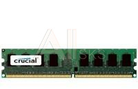 1127371 Модуль памяти CRUCIAL DDR2 Module capacity 2Гб Количество 1 800 МГц Множитель частоты шины 6 1.8 В CT25664AA800