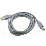 1489364 Cablexpert Кабель USB 2.0 Pro, AM/BM, 1.8м, экран, серый (CCP-USB2-AMBM-6G)