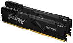 KF432C16BB1K2/32 Kingston 32GB 3200MHz DDR4 CL16 DIMM (Kit of 2) 1Gx8 FURY Beast Black