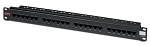 CAT6PNL-24 APC CAT 6 Patch Panel, 24 port RJ45 to 110 568 A/B color coded