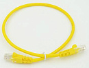 630493 Патч-корд cat.5E stranded molded 0.5м желтый RJ-45 (m)-RJ-45 (m)