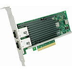 X540T2BLK Intel Ethernet Server Adapter X540-T2 10Gb Dual Port RJ-45, 1 year
