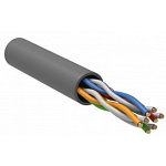 1832274 ITK LC1-C5E04-121-R Витая пара U/UTP 5E 4 х 2 х 24 AWG (0,51 мм) solid LSZH серый (305м) РФ