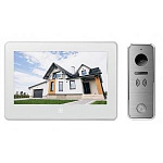 1860235 Tantos NEO TWIN KIT (White). Монитор 7 дюймов / 800 х 480 пикселей, вызывная панель 110 град. по горизонтали / 50 град. по вертикали, управляется сенс
