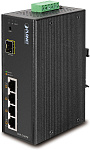 1000467476 Коммутатор Planet ISW-514PSF индустриальный PoE для монтажа в DIN-рейку/ IP30 4-Port/TP+1-Port Fiber(SFP) Web/Smart POE Industrial Fast Ethernet Switch (-10 1000467476 Коммутатор Planet ISW-514PSF индустриальный PoE для монтажа в DIN-рейку/ IP30 4-Port/TP+1-Port Fiber(SFP) Web/Smart POE Industrial Fast Ethernet Switch (-10