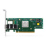 1831070 Mellanox ConnectX-6 VPI adapter card, 100Gb/s (HDR100, EDR IB and 100GbE), single-port QSFP56, PCIe3.0/4.0 x16, tall bracket, single pack