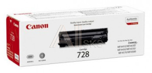 589792 Картридж лазерный Canon 728 3500B002/3500B010 черный (2100стр.) для Canon MF4410/4430/4450/4550/4570/4580