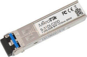 1195413 Трансивер SFP S-31DLC20D MIKROTIK 1195413 Трансивер SFP S-31DLC20D MIKROTIK