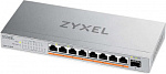 2004997 Коммутатор ZYXEL XMG-108HP-EU0101F (L2) 8x2.5Гбит/с 1SFP+ 8PoE++ 100W неуправляемый