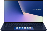1174492 Ноутбук Asus Zenbook UX334FL-A4005T Core i7 8565U/8Gb/SSD512Gb/nVidia GeForce MX250 2Gb/13.3"/IPS/FHD (1920x1080)/Windows 10/blue/WiFi/BT/Cam/Bag