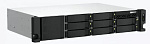 1000683204 Сетевое хранилище без дисков/ SMB QNAP TS-873AeU-RP-4G NAS 8 HDD trays, 2x 2.5 GbE. 64-bit 4-core AMD V1500B 2,2 GHz, 4 GB. RAM (1*4 GB) up to 32GB