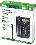 1150510 Телефон проводной Ritmix RT-440 черный