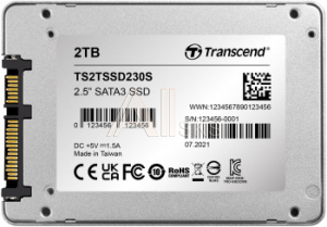 1623785 Накопитель SSD Transcend SATA III 2Tb TS2TSSD230S SSD230S 2.5"