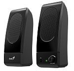 31730004401 Genius Speaker System SP-L160, 2.0, 6W(RMS), Black