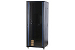 [W42U8080R] Рэковая стойка Wize Pro [W42U8080R] 19", 42U, 800х800 мм, передняя дверь - стекло, задняя дверь - металл, вент.панель из 2 вентиляторов, к