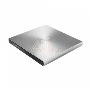 344459 Привод DVD-RW Asus SDRW-08U7M-U серебристый USB ultra slim внешний