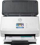 Сканер протяжный HP ScanJet Pro N4000 snw1 (6FW08A) A4 белый/черный