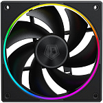 11067823 Вентилятор для корпуса ID-Cooling AF-127-ARGB-K Trio ARGB 120х120x27 черный 4-pin 30дБ (упак.:3шт) Ret
