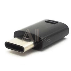 442414 Переходник Samsung EE-GN930 EE-GN930BBRGRU micro USB (f)-USB Type-C (m) черный