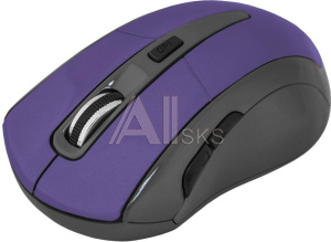 1201875 Мышка USB OPTICAL WRL ACCURA MM-965 VIOLET 52969 DEFENDER